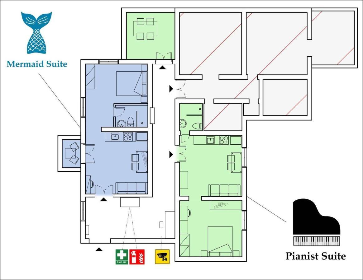 Niochori Heritage: The Mermaid Suite Rhodes City Luaran gambar